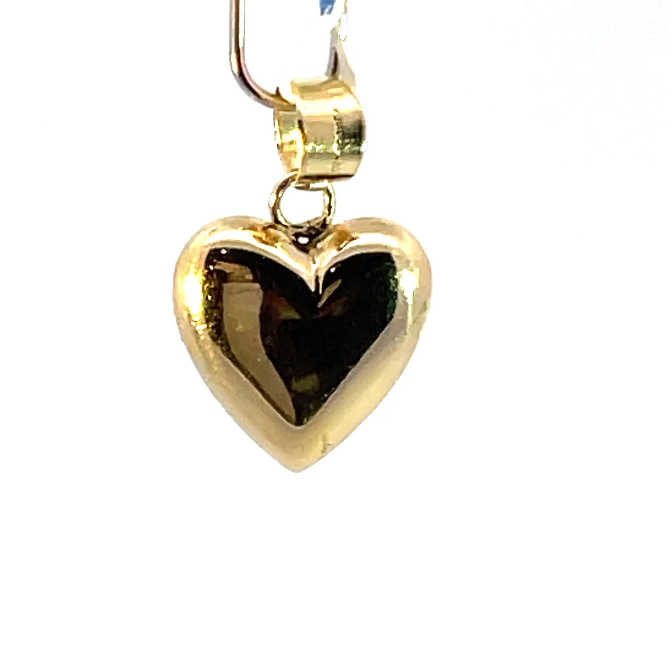 Dije de oro 10k Corazón globo liso