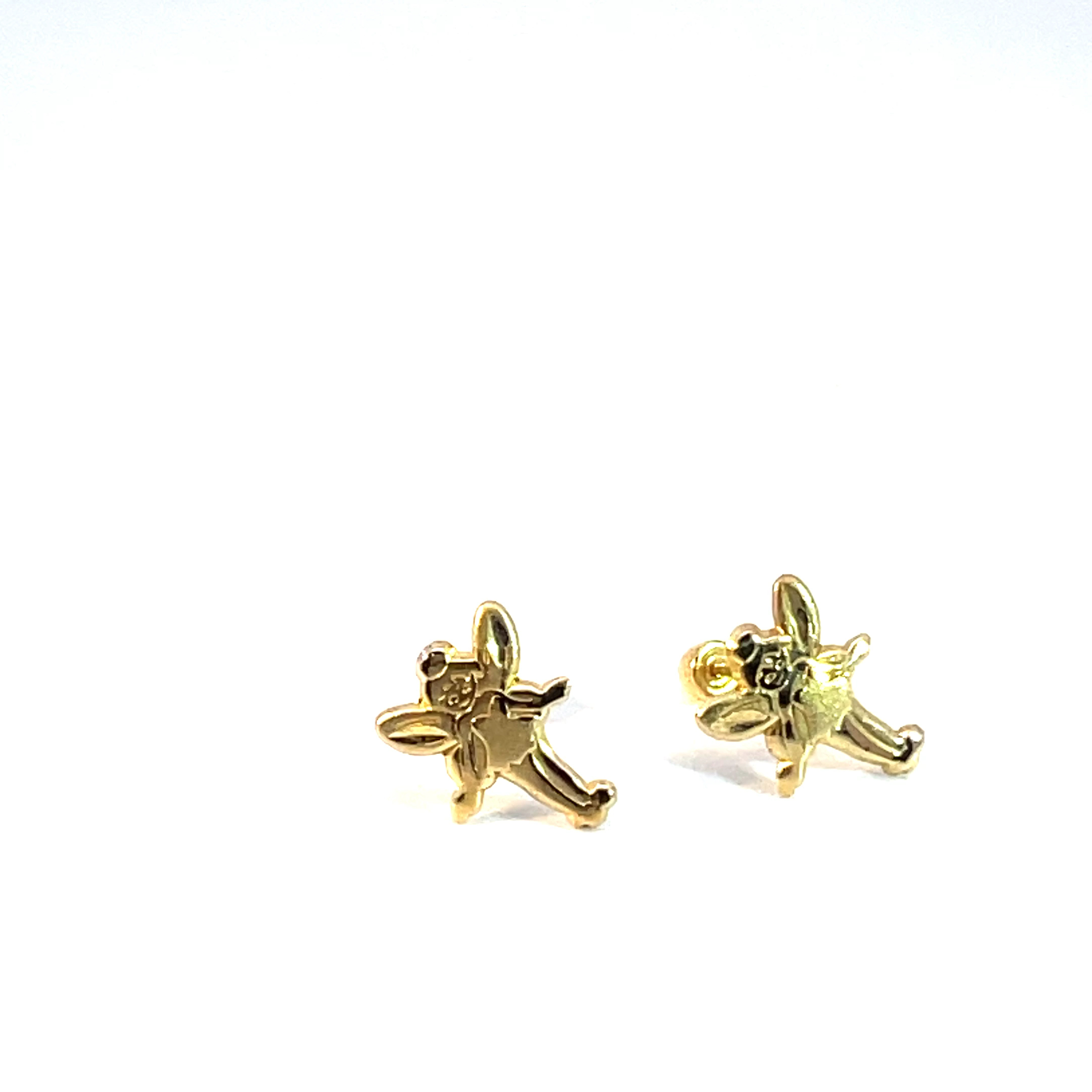 Broquel de oro 10k Hada mágica 9mm - Imagen 2