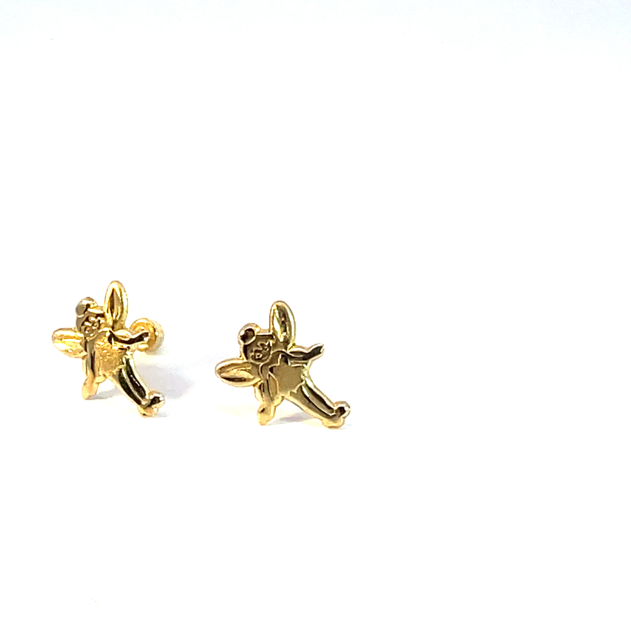 Broquel de oro 10k Hada mágica 9mm - Imagen 3
