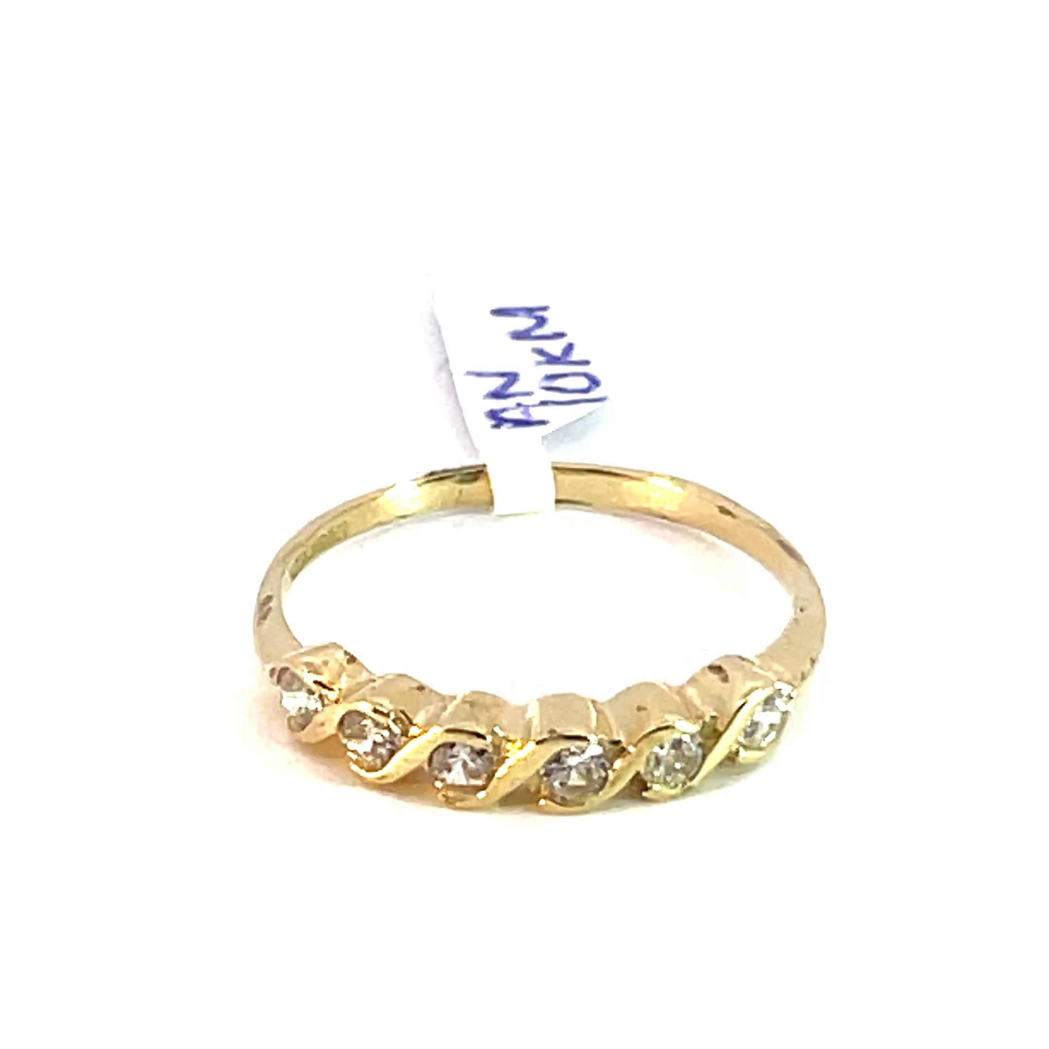Anillo oro 10k Churumbela