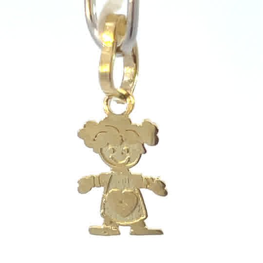 Dije de oro 10k Niña