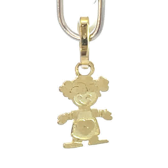 Dije de oro 10k Niña - Imagen 2