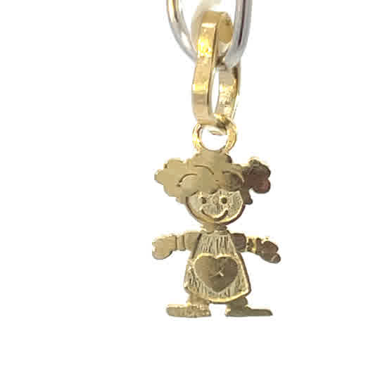 Dije de oro 10k Niña - Imagen 4