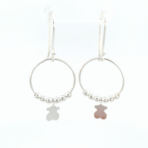 Aretes de plata Aros Teddy