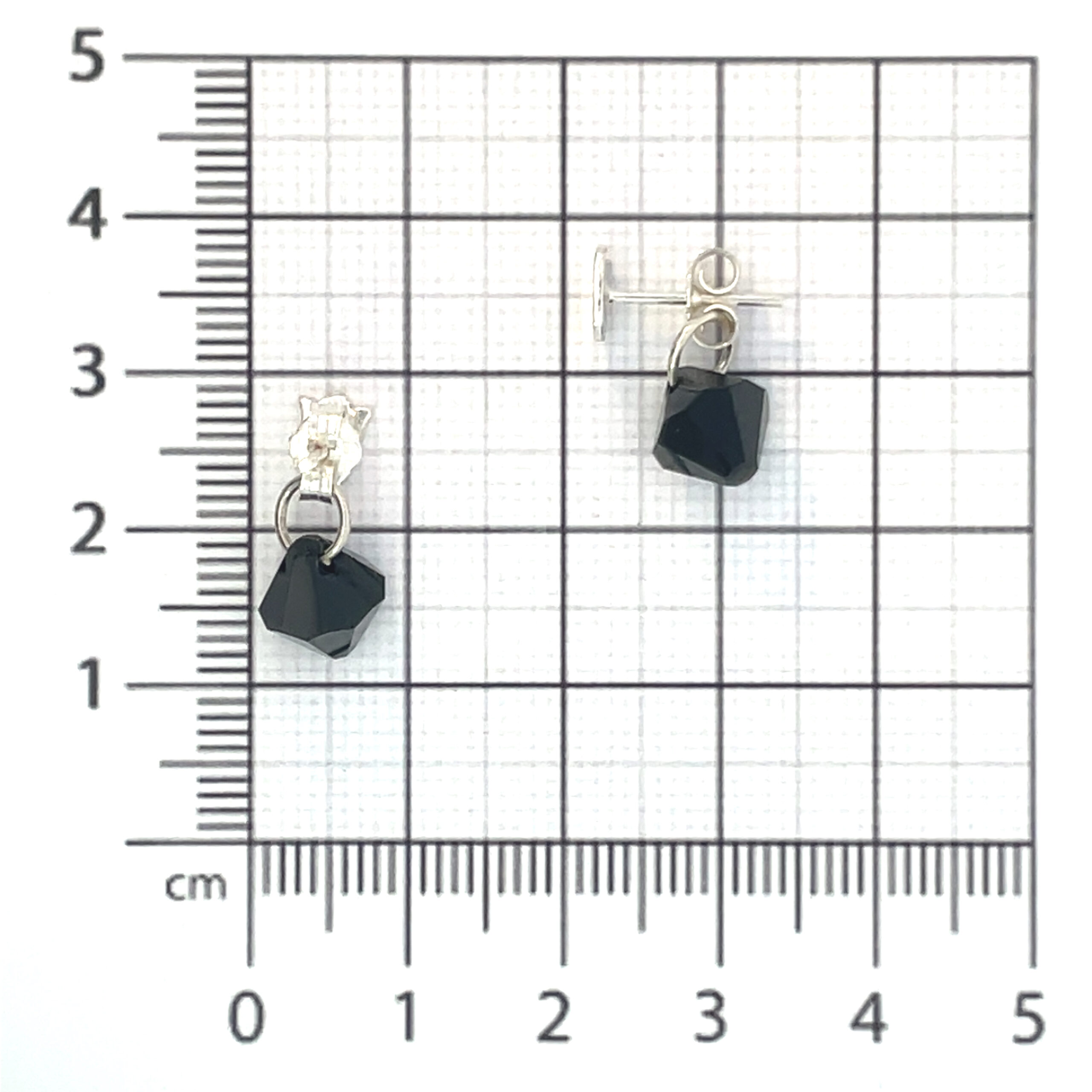 Aretes de plata Tulipán negro - Imagen 5