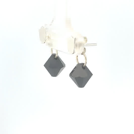 Aretes de plata Tulipán negro - Imagen 3